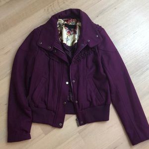 Steve Madden  Cropped Jacket size M